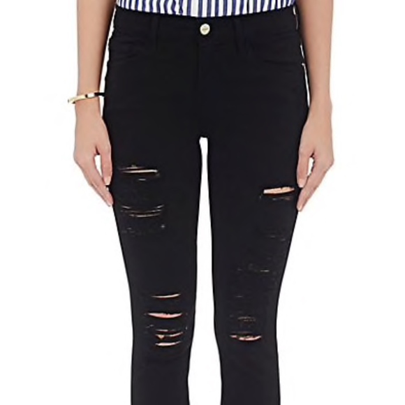 frame le skinny de jeanne ripped